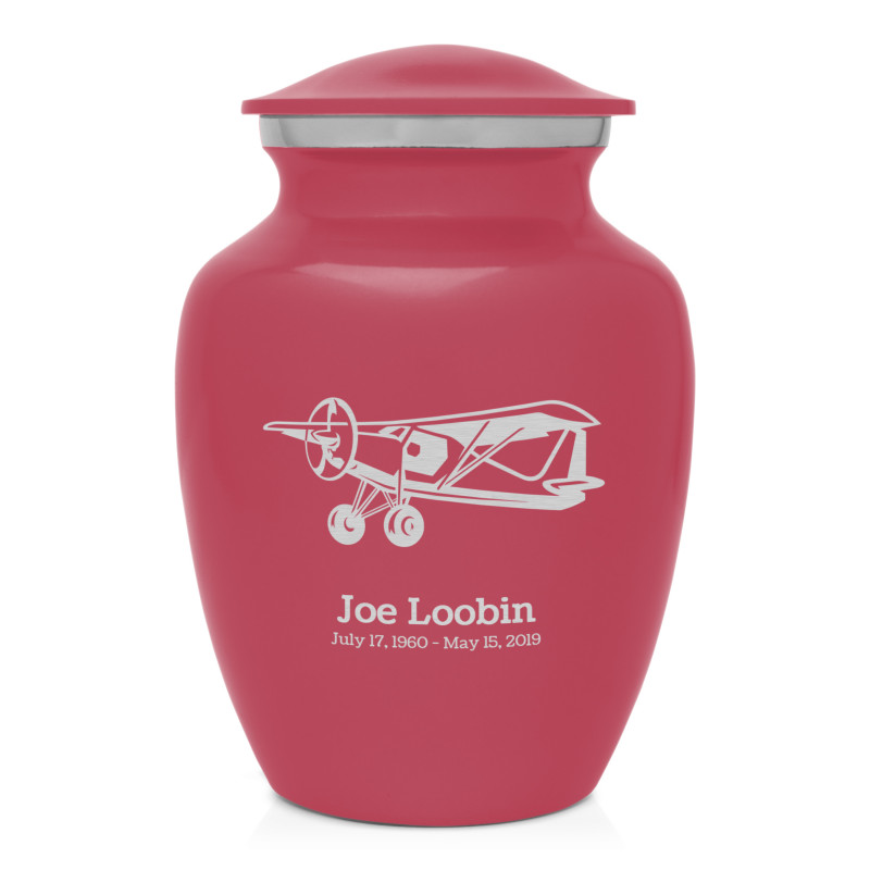 Bush Plane Sharing Urn - Rose Pink
