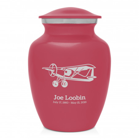 Bush Plane Sharing Urn - Rose Pink