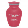 Commercial Airplane Keepsake Urn - Rose Pink