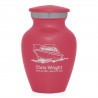 Boat Keepsake Urn - Rose Pink
