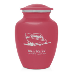 Boat Sharing Urn - Rose Pink