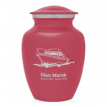 Boat Sharing Urn - Rose Pink