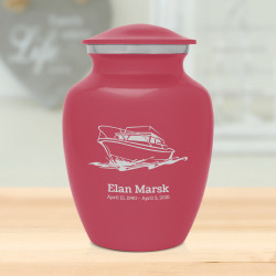 Boat Sharing Urn - Rose Pink