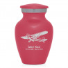 Airplane II Keepsake Urn - Rose Pink