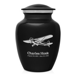 Airplane II Sharing Urn - Jet Black
