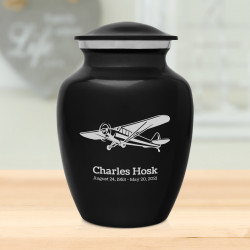 Airplane II Sharing Urn - Jet Black