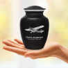 Airplane II Sharing Urn - Jet Black