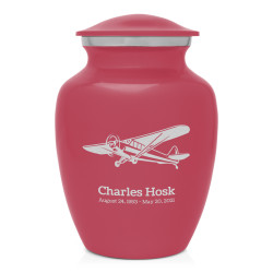 Airplane II Sharing Urn - Rose Pink