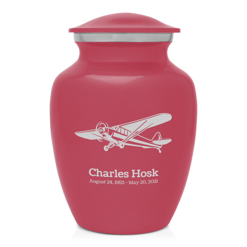 Airplane II Sharing Urn - Rose Pink