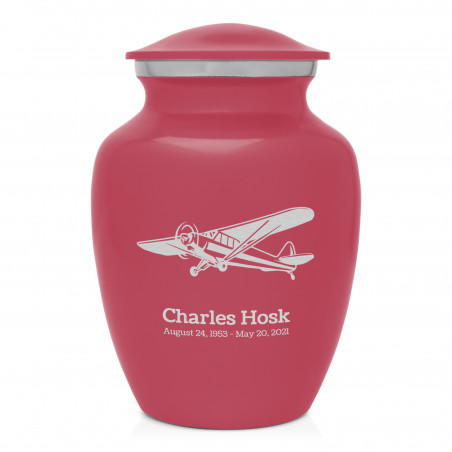 Airplane II Sharing Urn - Rose Pink