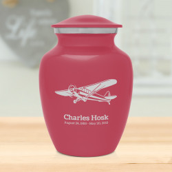 Airplane II Sharing Urn - Rose Pink