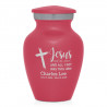 Jesus Took The Wheel Keepsake Urn - Rose Pink