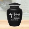 Jesus Took The Wheel Sharing Urn - Jet Black