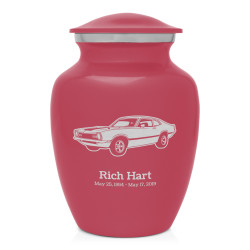 Muscle Car II Sharing Urn - Rose Pink