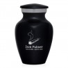 Marijuana Joint Keepsake Urn - Jet Black
