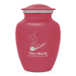 Marijuana Joint Sharing Urn - Rose Pink