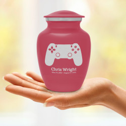 Gaming Controller Sharing Urn - Rose Pink