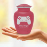 Gaming Controller Sharing Urn - Rose Pink