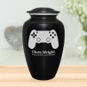 Gaming Controller Cremation Urn - Jet Black