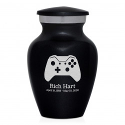 Wireless Controller Keepsake Urn - Jet Black
