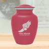 Winged Foot Running Sharing Urn - Rose Pink