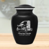 Semi II Sharing Urn - Jet Black