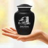 Semi II Sharing Urn - Jet Black
