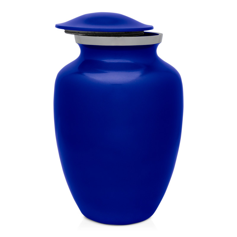 Large Infinite Love Pet Cremation Urn - Midnight Blue