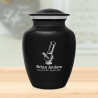 Marijuana Bong Sharing Urn - Jet Black