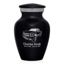 Truck I Keepsake Urn - Jet Black