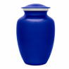 Large Paw Prints On My Heart Pet Cremation Urn - Midnight Blue