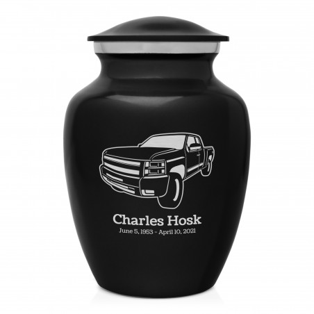Truck I Sharing Urn - Jet Black