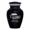 Truck II Keepsake Urn - Jet Black