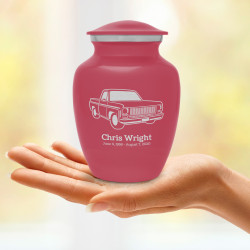 Truck II Sharing Urn - Rose Pink