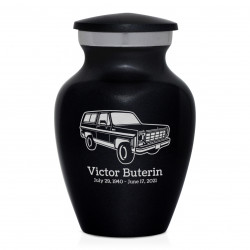 SUV Keepsake Urn - Jet Black