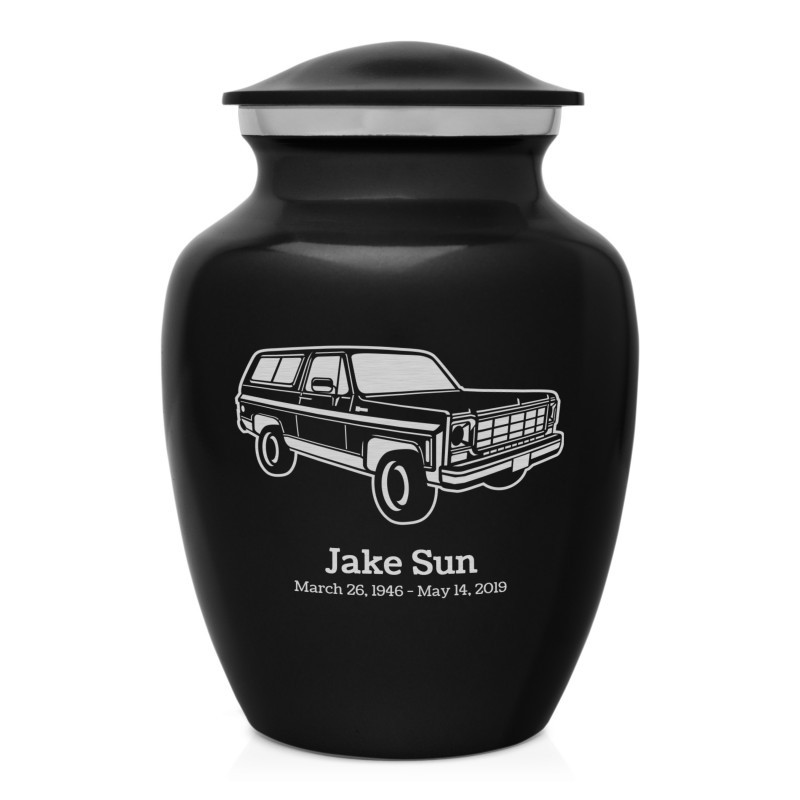 SUV Sharing Urn - Jet Black
