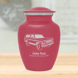 SUV Sharing Urn - Rose Pink