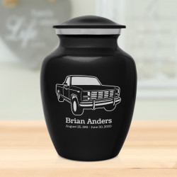 Truck IV Sharing Urn - Jet Black