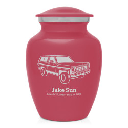 SUV Sharing Urn - Rose Pink