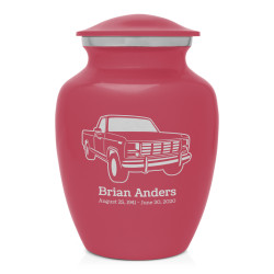 Truck IV Sharing Urn - Rose Pink