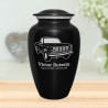 Truck IV Cremation Urn - Jet Black