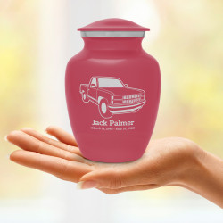 Truck V Sharing Urn - Rose Pink