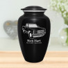 Truck V Cremation Urn - Jet Black