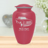 Truck V Cremation Urn - Rose Pink