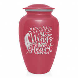 Going Home Cremation Urn - Rose Pink