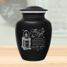 Keep the Light On Sharing Urn - Jet Black