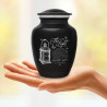 Keep the Light On Sharing Urn - Jet Black