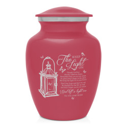 Keep the Light On Sharing Urn - Rose Pink