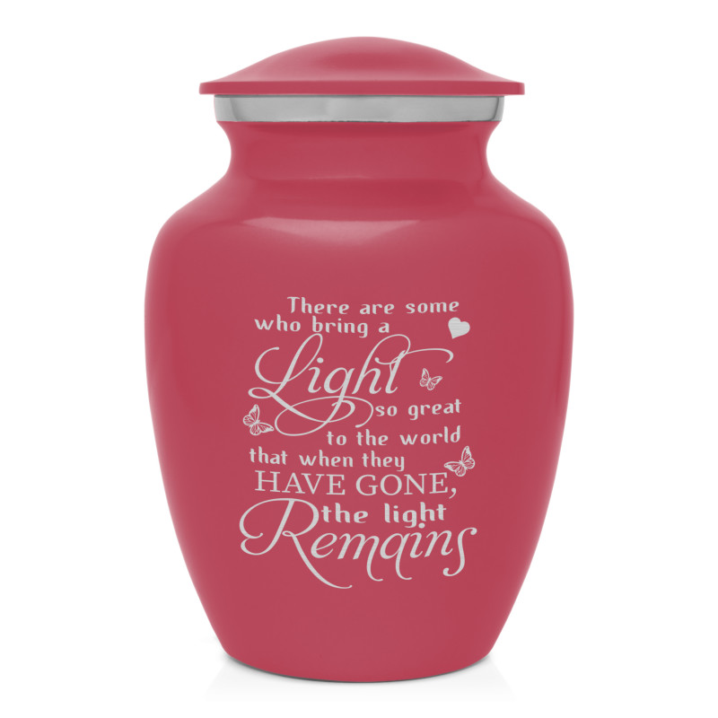 Light Remains Sharing Urn - Rose Pink