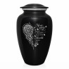 Your Wings Were Ready Cremation Urn - Jet Black